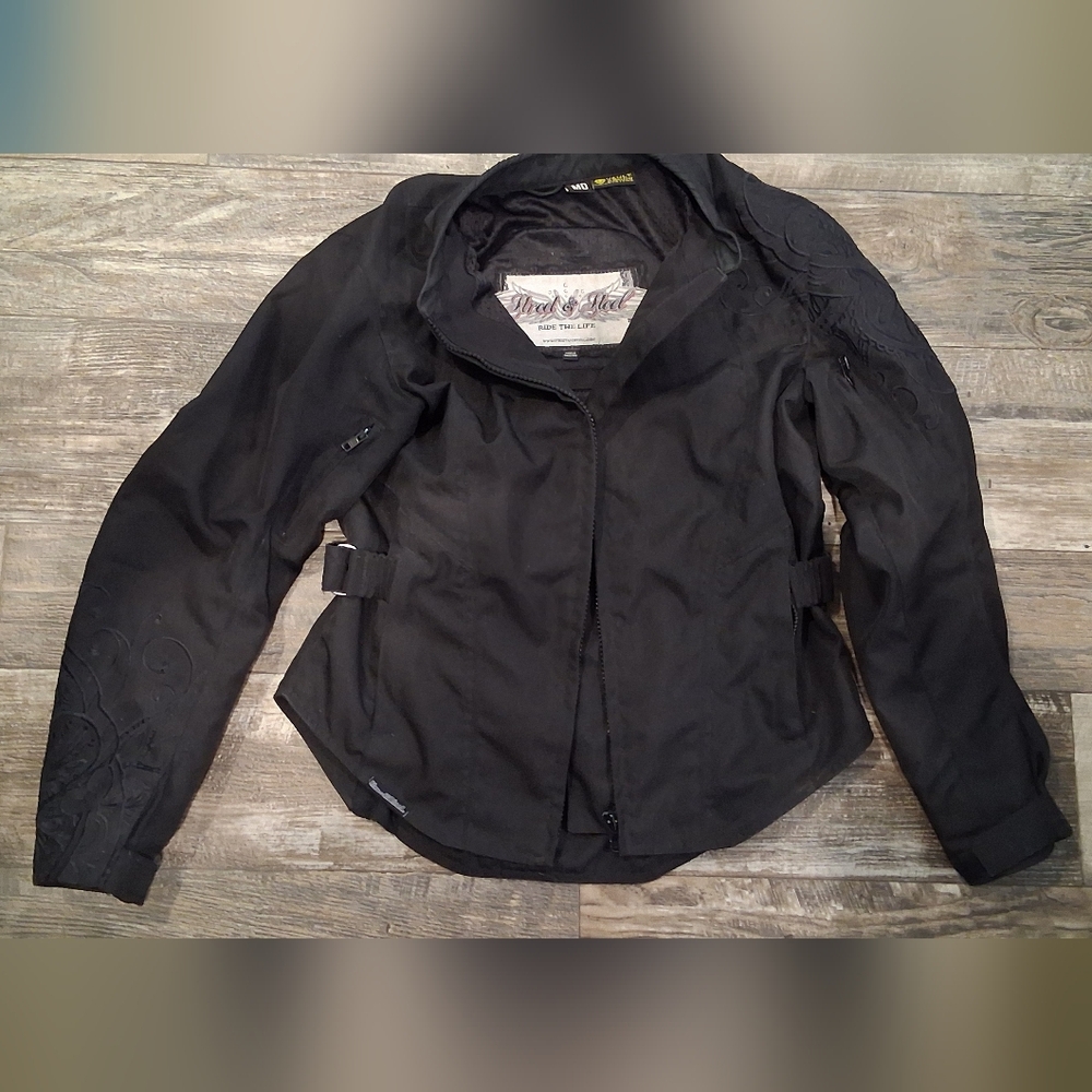 Streets And Steel Biker Jacket - image 1